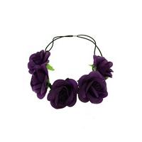 Purple Rose Hairband