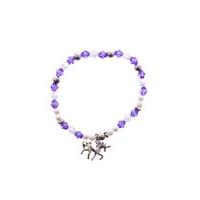 Purple Mystical Unicorn Bracelet