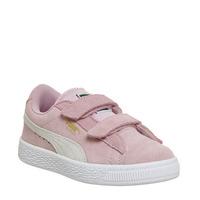 Puma Suede 2 Strap Ps PINK LADY WHITE