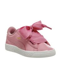 Puma Basket Heart Ps PRISM PINK PATENT