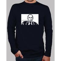 Putin Petscii Long Sleeve Shirt