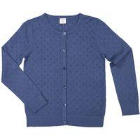 Pure Cotton Kids Cardigan - Blue quality kids boys girls