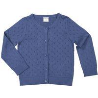 Pure Cotton Kids Cardigan - Blue quality kids boys girls