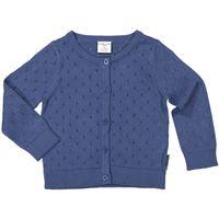 pure cotton baby cardigan blue quality kids boys girls