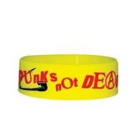 Punks Not Dead Rubber Wristband