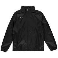 puma essentials rain jacket juniors