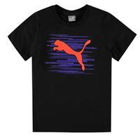 Puma Big Cat QT T Shirt Junior Boys