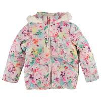 Puffa Fur Hood Jacket Junior Girls