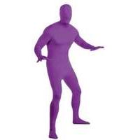 purple 2nd skin suit large