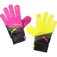 puma mens evopower grip 43 tricks goalkeeper gloves pink glowsafety ye ...