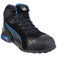 puma safety rio mid black size 65