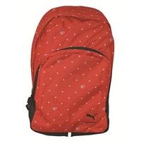 Puma Academy Schoolbag/Backpack - Cayenne Polka Dot Graphic