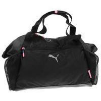 puma fit at workout holdall bag womens blackpink