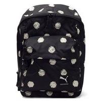 puma foundation schoolbagbackpack blackpolka dots