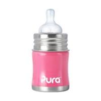 pura stainless infant bottle with natural vent