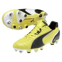 Puma Spirit Mixed Soft Ground Football Boots - Blazing Yellow/Black/White