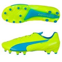 Puma evoSPEED 1.4 Firm Ground Football Boots Yellow