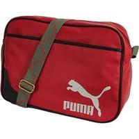 puma originals reporter mens messenger bag in red