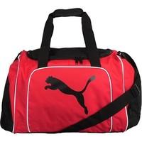 puma team cat medium bag mens sports bag in red
