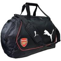 puma arsenal medium mens sports bag in black