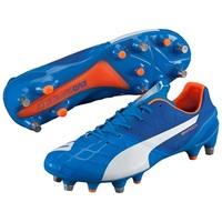 puma evospeed 14 mixed soft ground football boots royal blue
