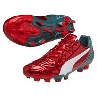 Puma evoPOWER 4.2 Graphic Firm Ground Football Boots Red