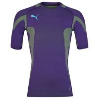 puma it evo training technical tee purple