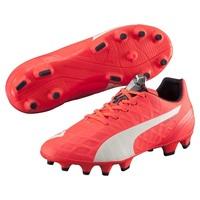 Puma evoSPEED 4.4 Firm Ground Football Boots - Kids Orange