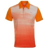 Puma Golf Digi-Sky Polo Shirt Vibrant Orange