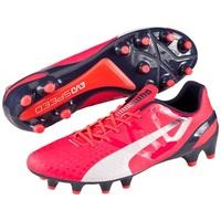 puma evospeed 13 firm ground football boots pink