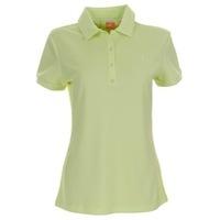 Puma Golf Ladies Tech Polo Shirt Sunny Lime