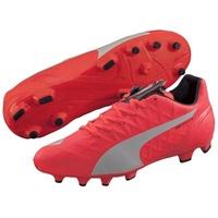 puma evospeed 44 firm ground football boots orange