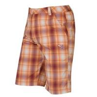 Puma Ombre Plaid Tech Shorts White/Beet Red