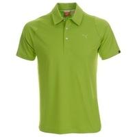 Puma Golf Duo Swing Polo Shirt Lime Green