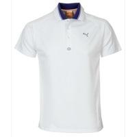 Puma Tech Mesh Polo Shirt White