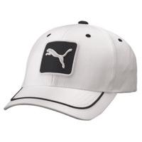 Puma Golf Cat Patch Relaxed Fit Cap White/Black