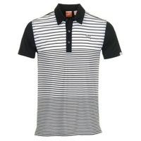 Puma Golf Yarn Dye Stripe Polo Shirt Black