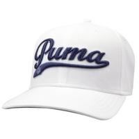 Puma Golf Script City Cool Cell Relaxed Fit Cap White