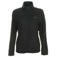 Puma Golf Ladies Full Zip Wind Jacket Black