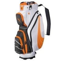 Puma Golf Formstripe Cart Bag White/Black/Orange