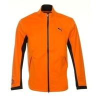 Puma Golf Storm Waterproof Jacket Vibrant Orange/Black