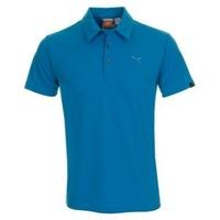 Puma Golf Tech Polo Shirt Blue Aster