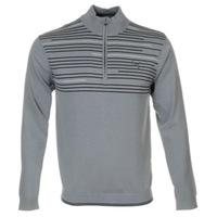 Puma 1/4 Zip Novelty Sweater Tradewinds/Black/White