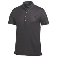Puma LUX Pattern Polo Shirt Black