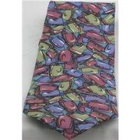 Pura Seta fedora hat print handmade silk tie