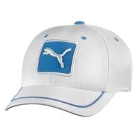 Puma Golf Cat Patch Relaxed Fit Cap White/Blue Aster