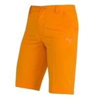 Puma Golf Junior Tech Shorts Vibrant Orange