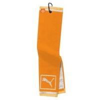 Puma Golf New Tri-Fold Club Towel Orange