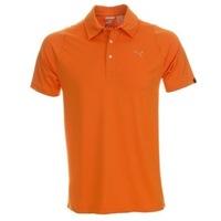 Puma Golf Duo Swing Polo Shirt Vibrant Orange