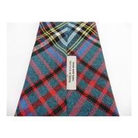 Pure New Wool Tie Multi-coloured Check